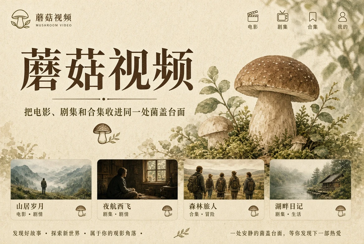蘑菇视频首页封面
